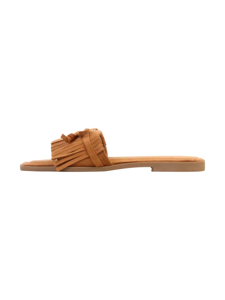 Sandalen zum Hineinschlüpfen Braun