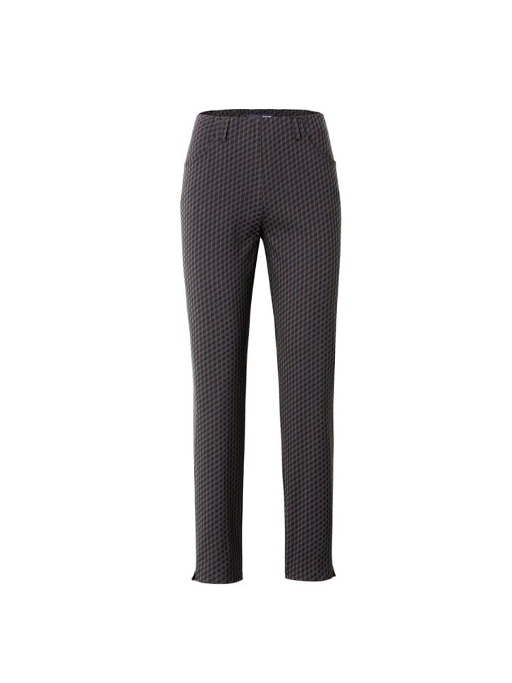 Stehmann Jacquardhose Inula in coffee bean