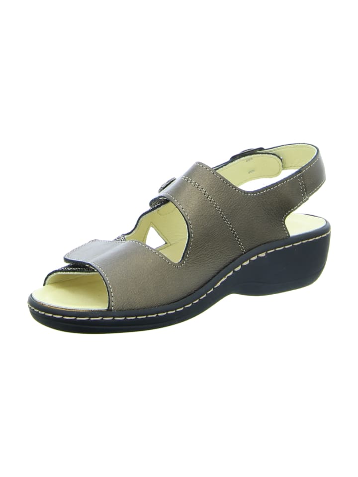 Komfort Sandalen in Gold
