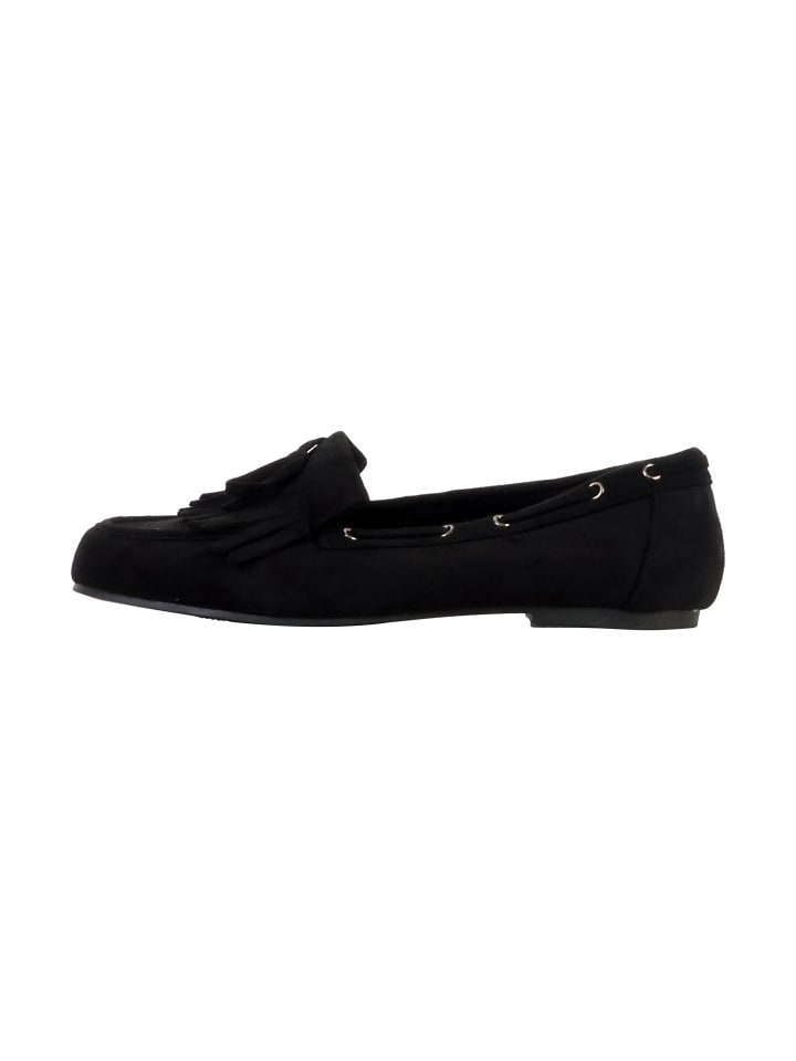 Slipper zum Hineinschlüpfen Schwarz