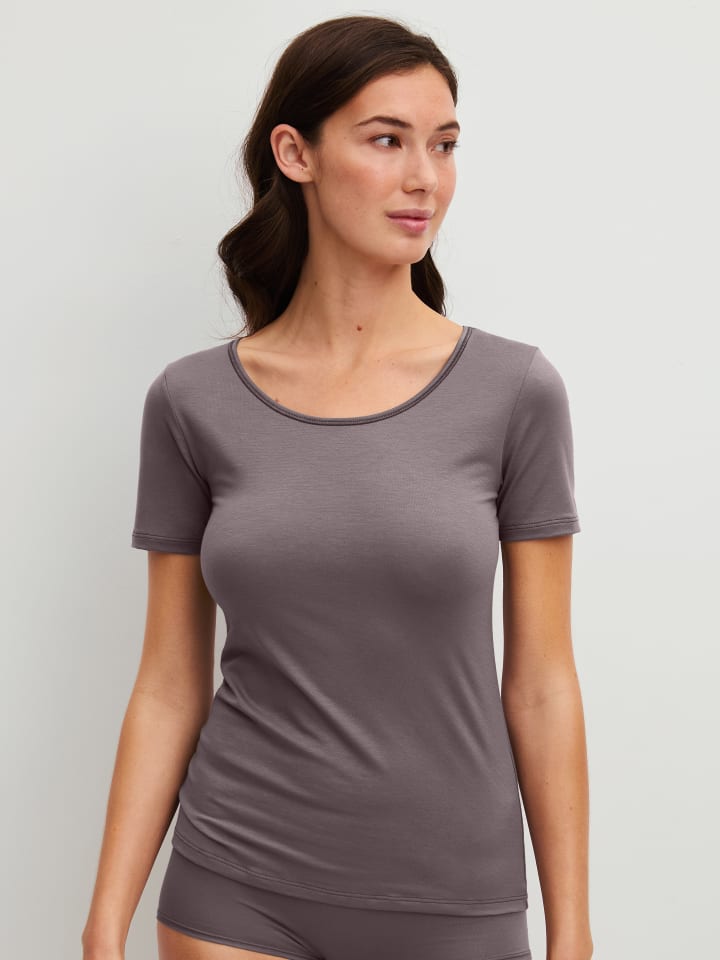 Shirt halbarm Natural Comfort in Sparrow br