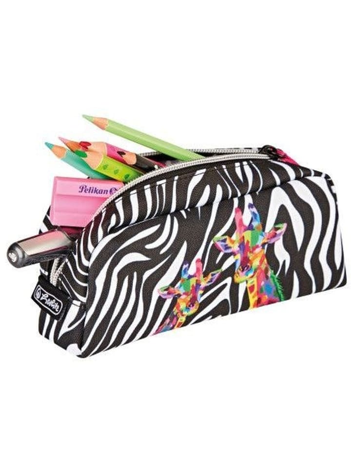 Schüleretui Pouch Bag Polyester 195x65mm Wild Neon