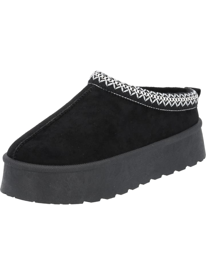 Hausschuhe & Pantoffeln Asinara in Stitch Schwarz