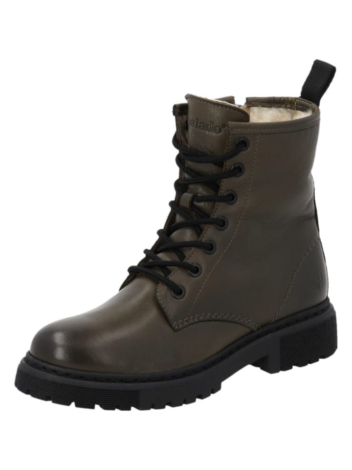 Schnürstiefeletten Montecristo in Khaki