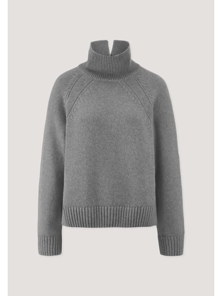 Strick Pullover in grau