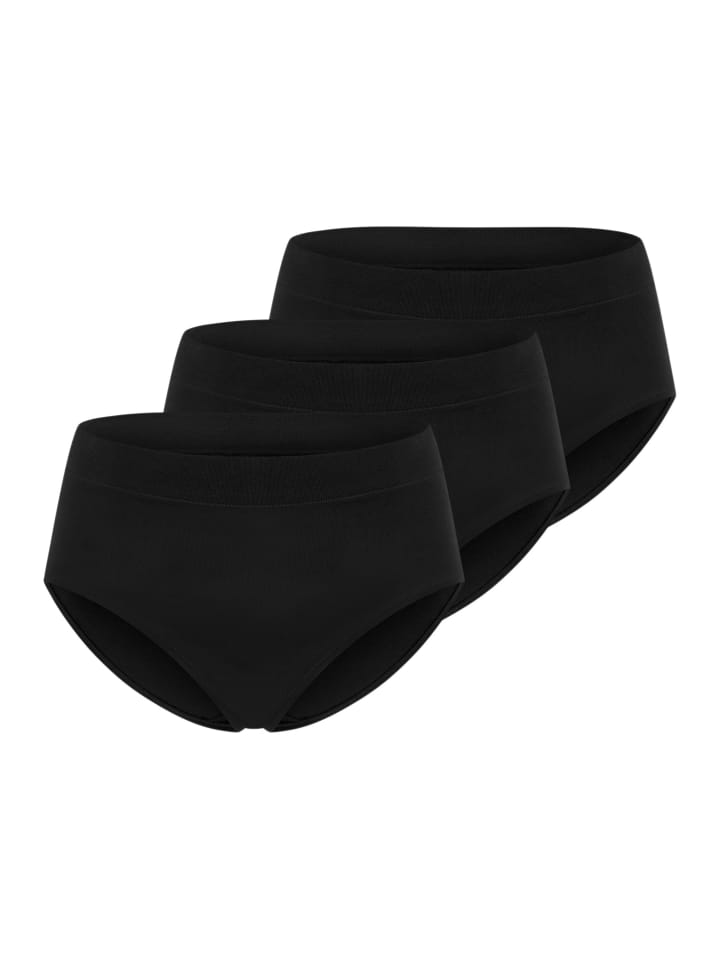 Slip Unique Cotton in Schwarz