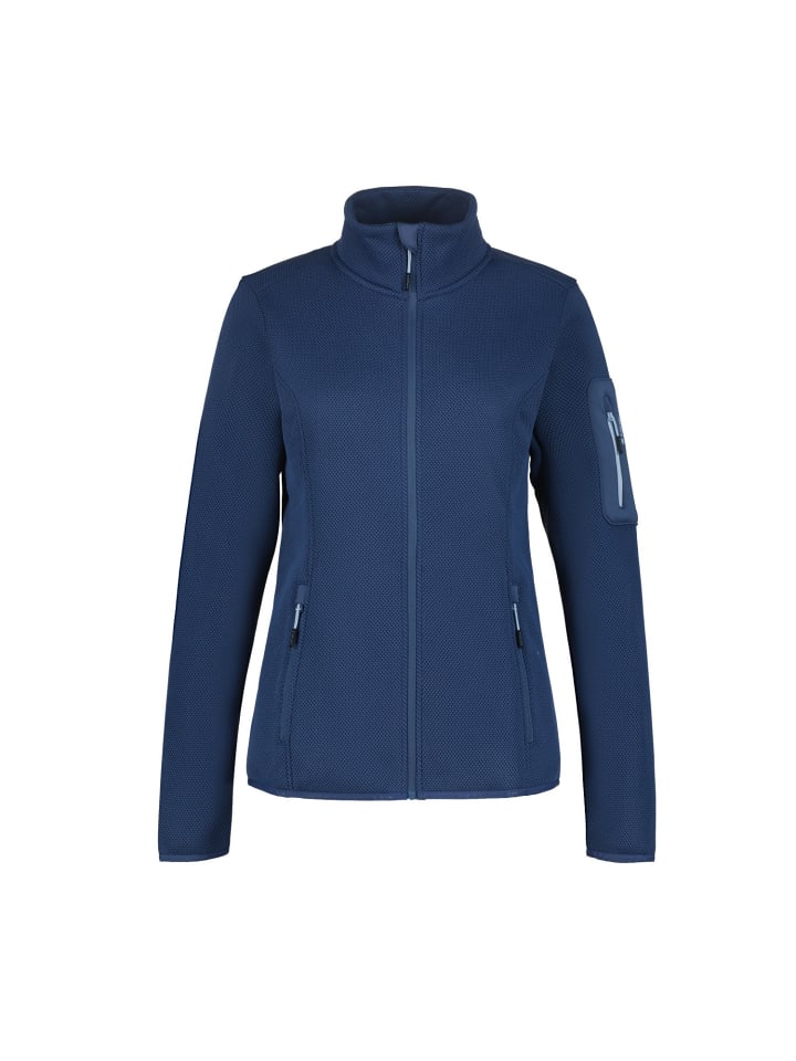 Strickfleecejacke Bowersville in blau