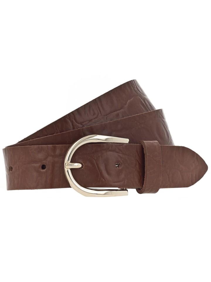 Gürtel Leder cognac