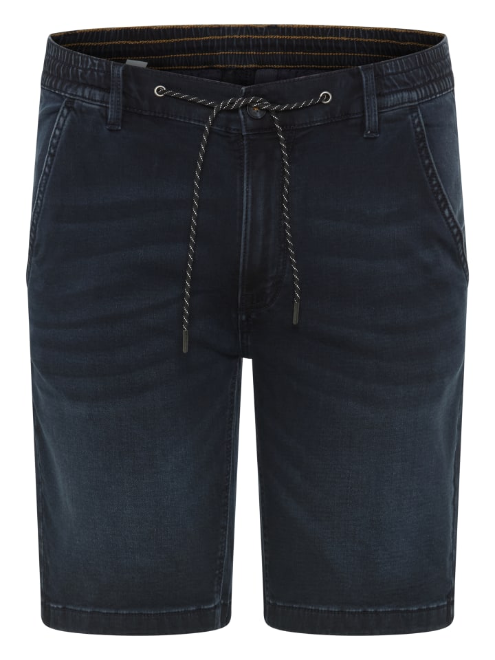 Jogg-Jeansbermudas in dunkel blau used