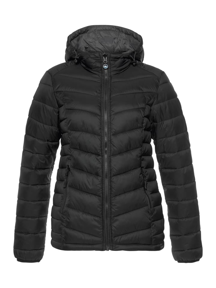 Steppjacke in schwarz