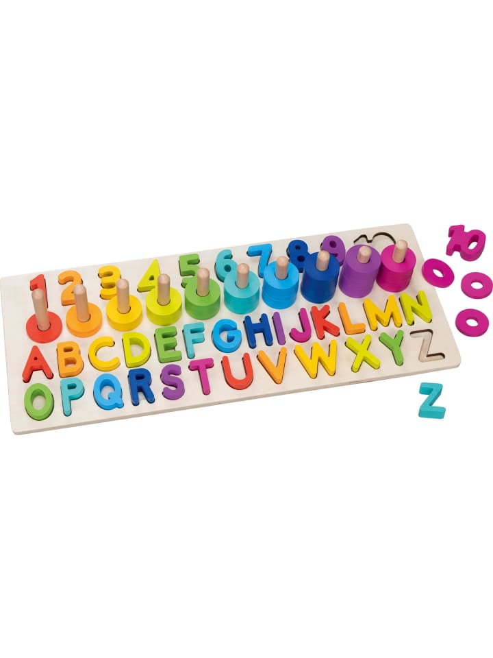 Alphanumerisches Puzzle - 3 Jahren