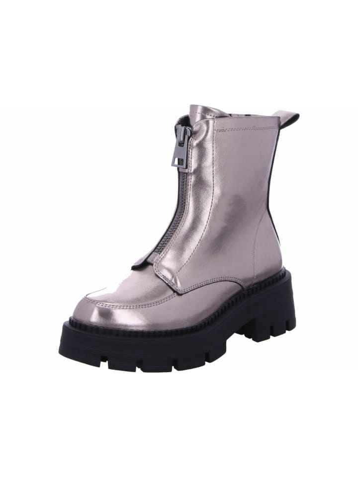 Stiefeletten für Damen in silber