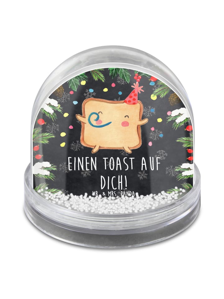 wasserkugel Toast Party mit Spruch in Kreidetafel
