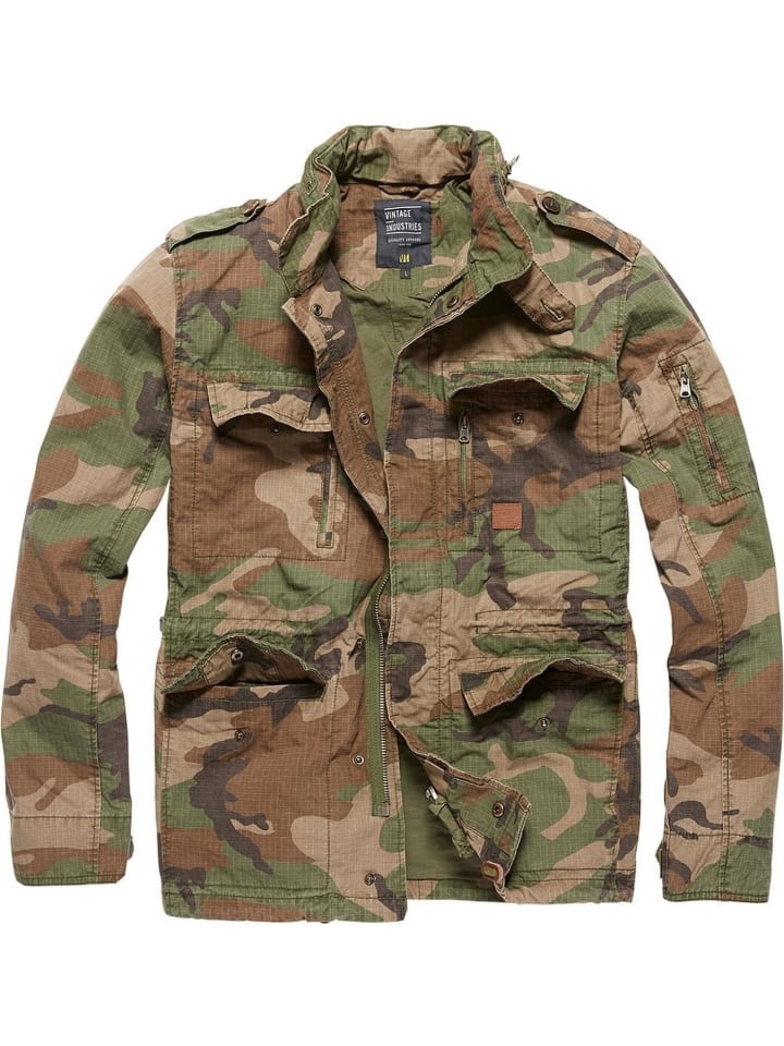 Parka in Camouflage