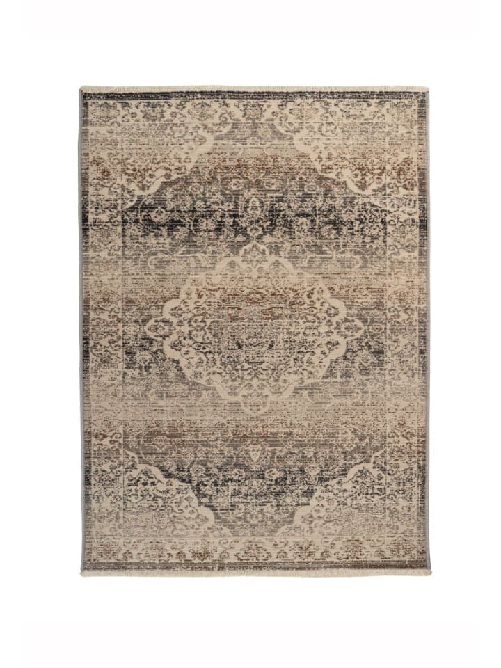 Kurzflor Teppich Christiana 725 in Beige