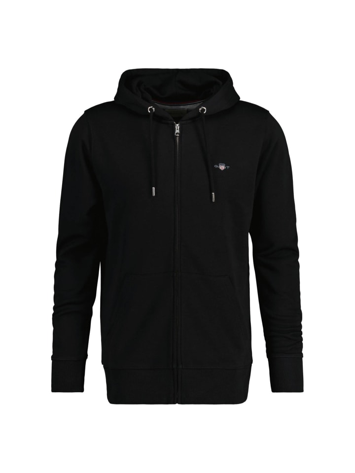 Sweatjacke in Schwarz