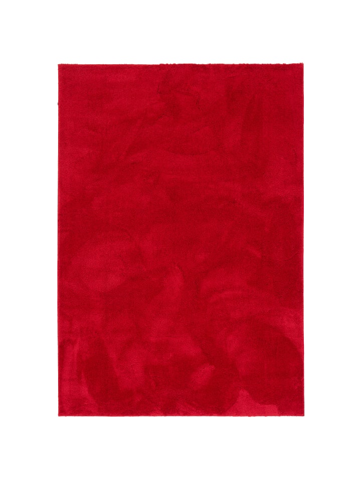 Kinderteppich Silky in rot