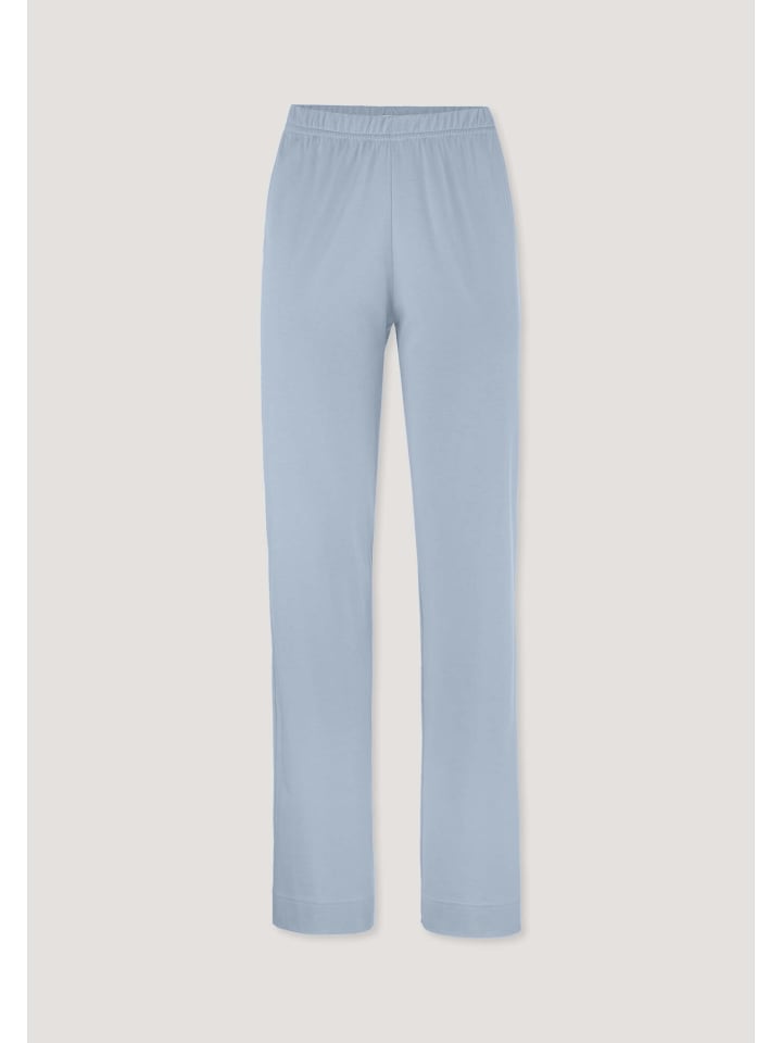 Schlafhose in nordisch blau