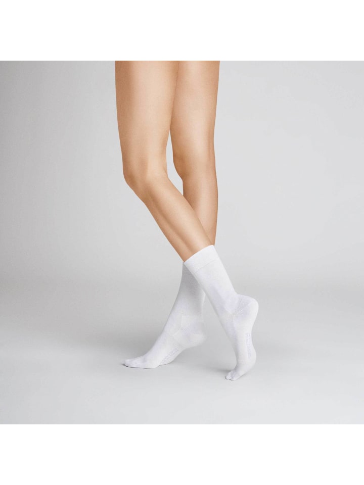 Socken Relax Cotton druckfrei in White