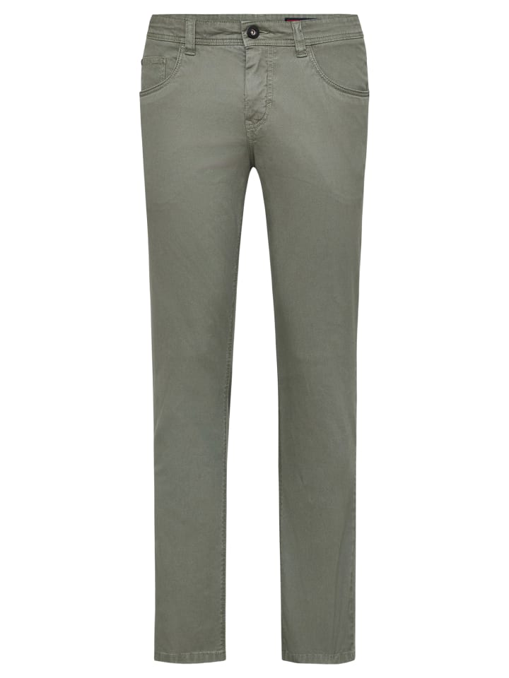 5-Pocket Hose PIPE in palm green