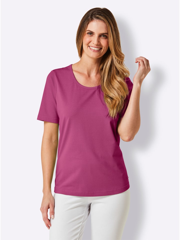 Shirt in malve