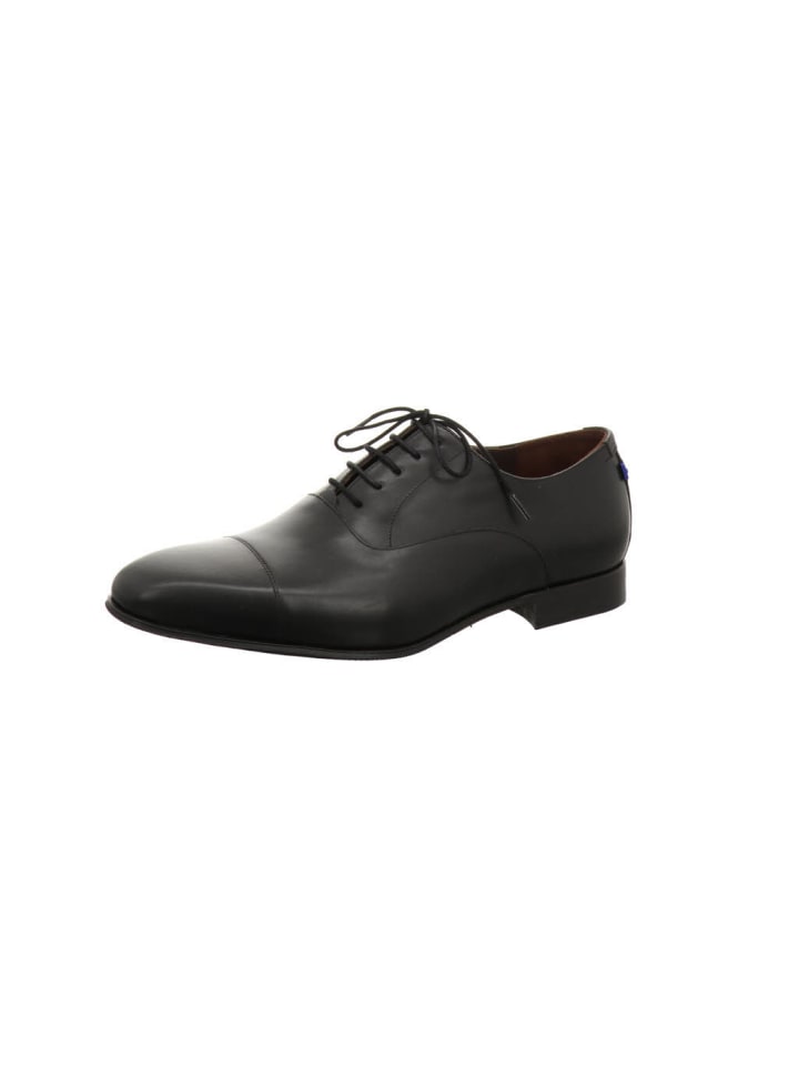 Schnürschuh in schwarz