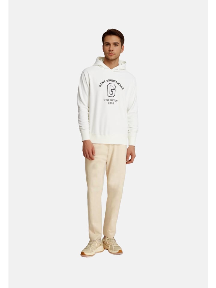 Hoodie in beige