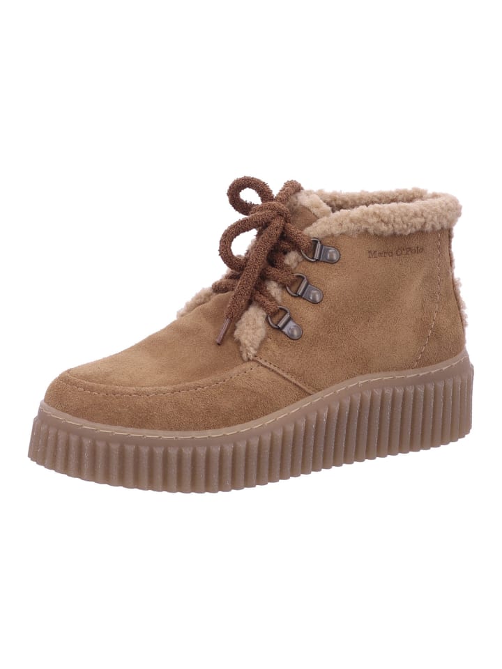 Damen Stiefel/Boots ungefüttert in Braun
