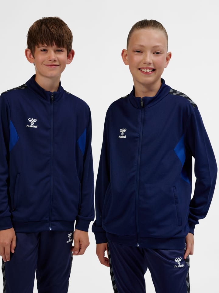 Reißverschluss Jacke Hmlauthentic Kinder in MARINE