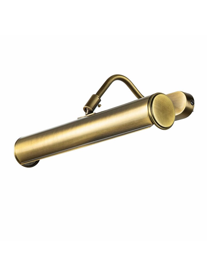 Wandlampe (B)30 x (H)12 cm in Bronze hell glänzend