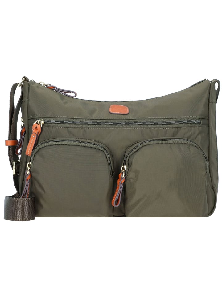 X-Bag Umhängetasche 34 cm olivgruen