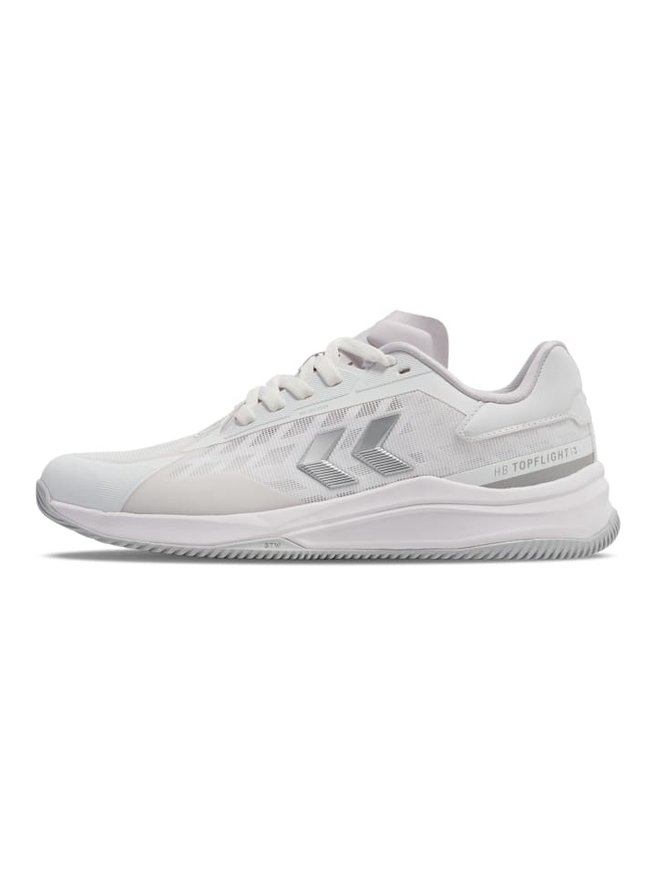 Hallenschuh Hb Topflight Handball Damen in WHITE
