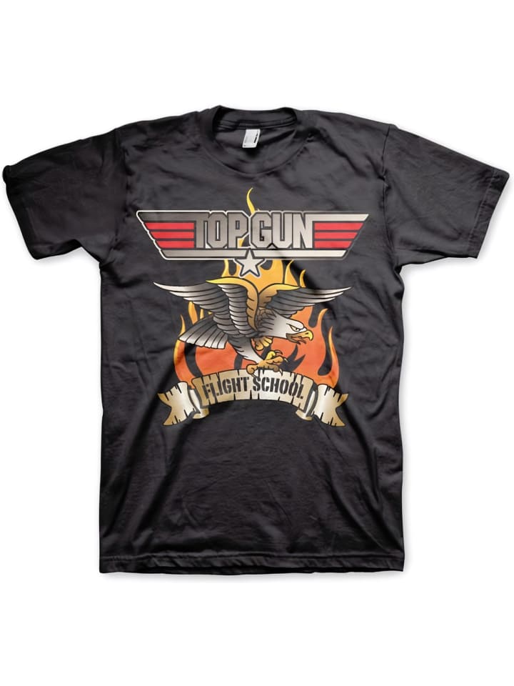 T-Shirt in Schwarz