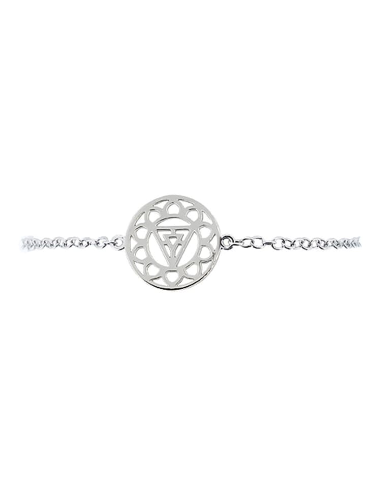 Armband "Herz-Chakra 18-19 cm" in Silber