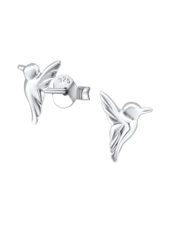 Ohrstecker KOLIBRI in 925 Sterling Silber, 2-tlg.