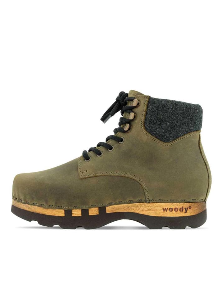 Stiefeletten/Boot in oliv