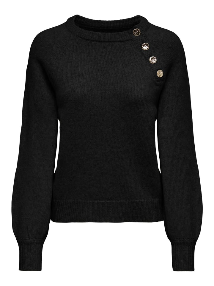 Strickpullover in Black