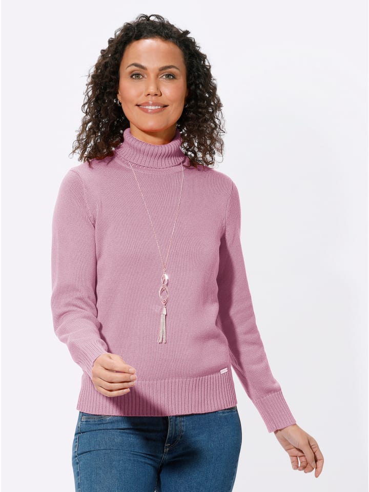 Pullover in altrosé