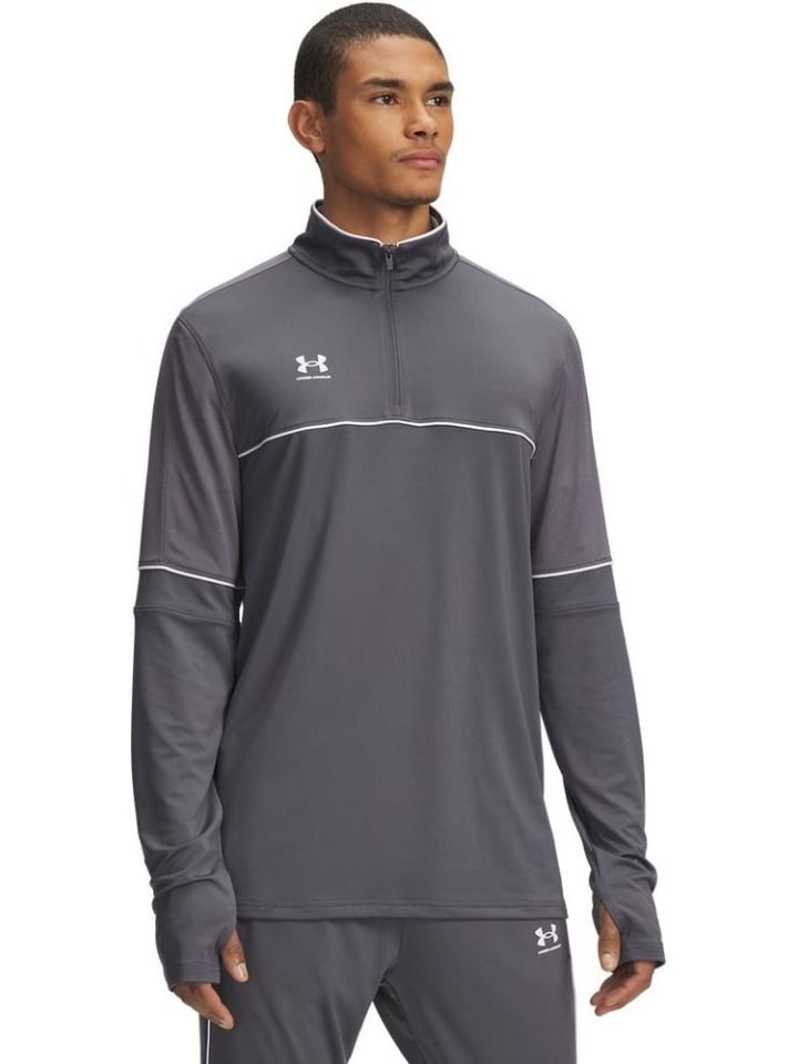 Longsleeve "Challenger Training Qz" in Grau