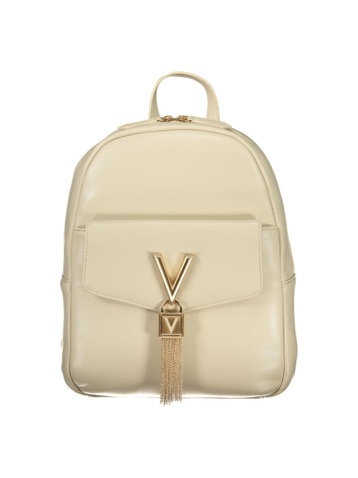Beige Polyurethan Damen Rucksack