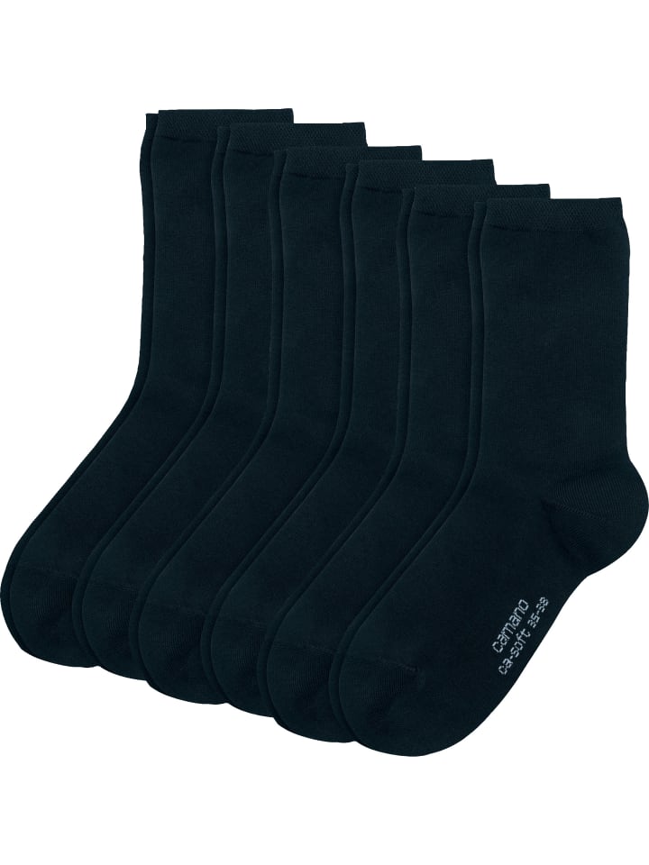 Socken 6 Paar ca-soft in marine