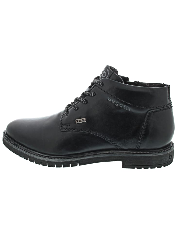 Caj Schnürstiefel Schwarz