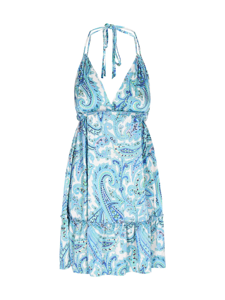 Women Dress in blue multicolor