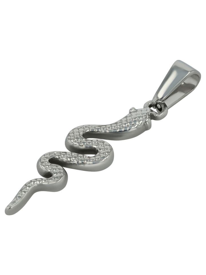 Damen Anhänger aus Edelstahl in silber