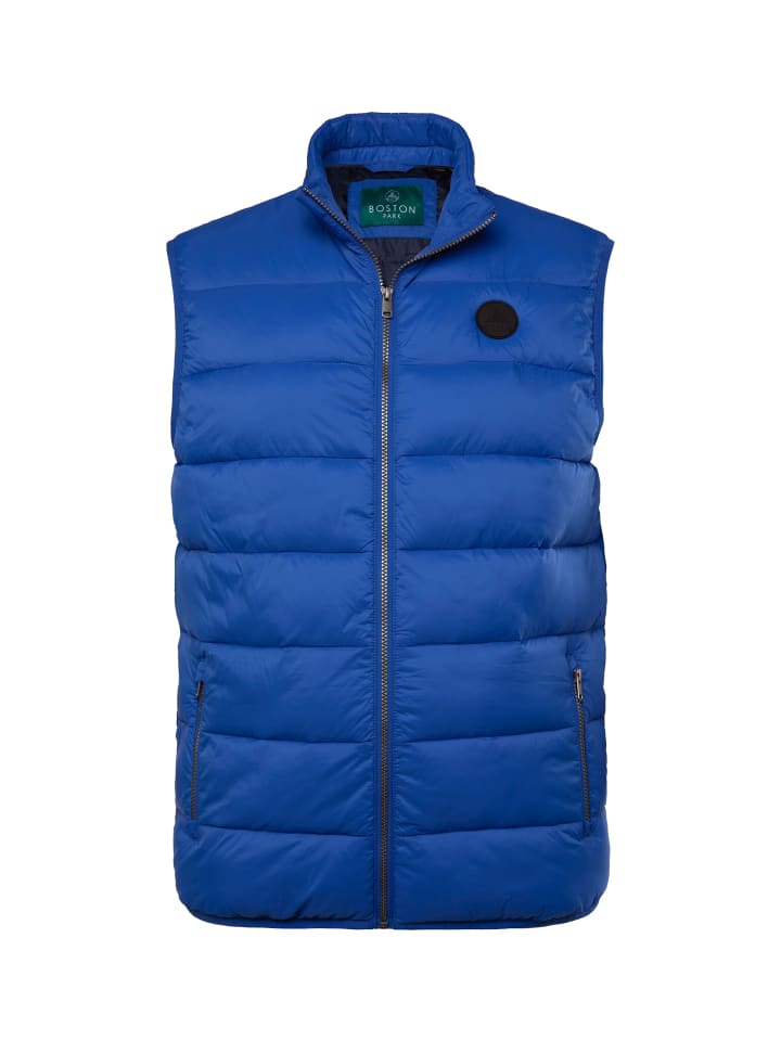 Steppweste in blau