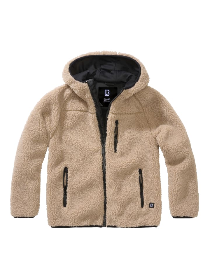 Fleece Jacket in camel