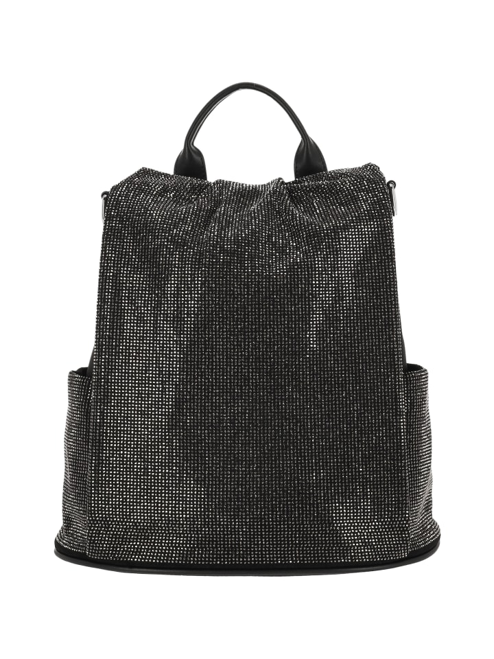 Women Backpack in Dark Silver