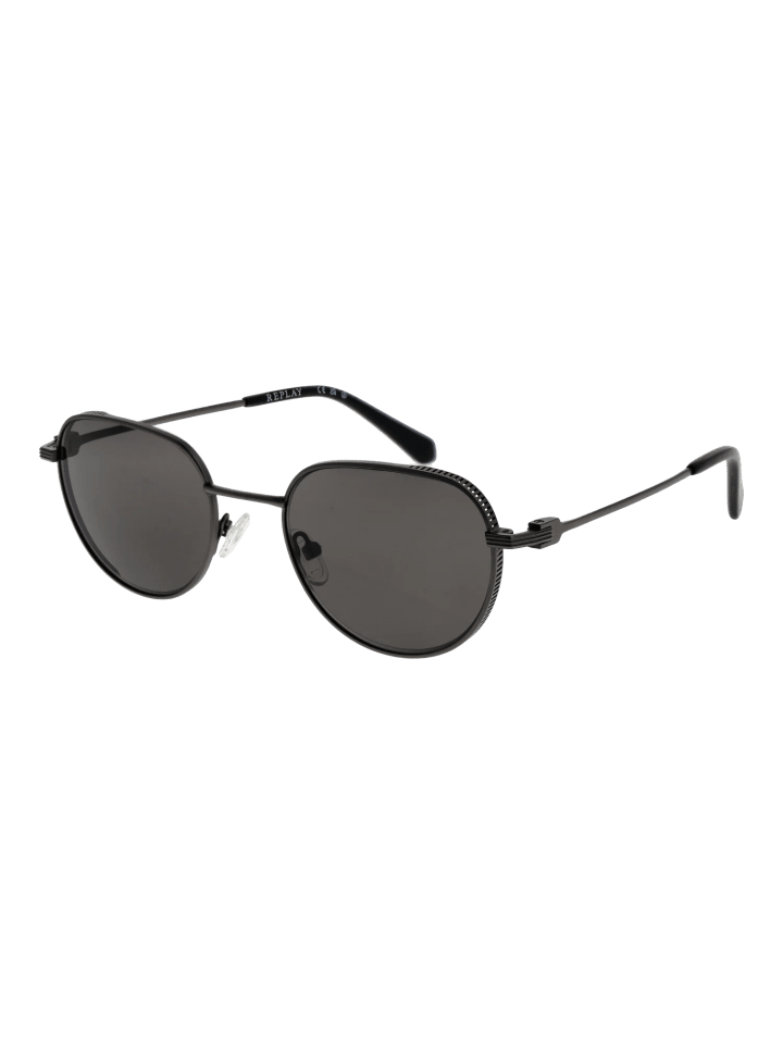 Herren Sonnenbrillen Panto Gunmetal