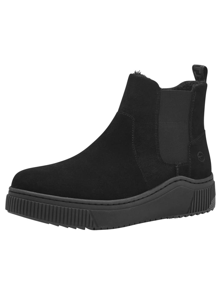 WIDE FIT Stiefelette in BLACK
