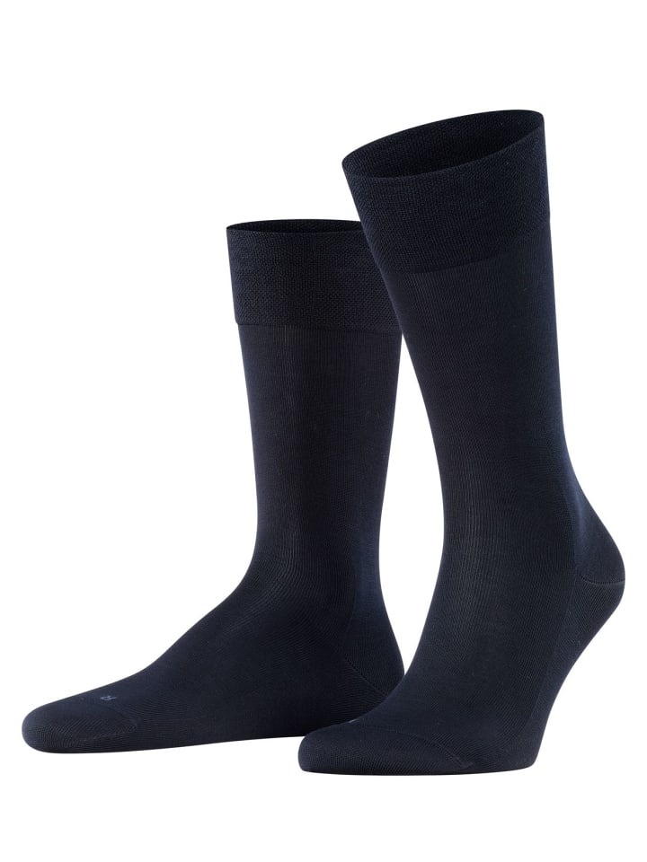 Businesssocken SENSITIVE MALAGA in Blau